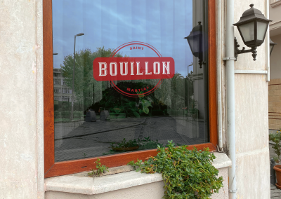 Refonte de logo pour le restaurant Le Bouillon Saint-Martial à Angoulême
